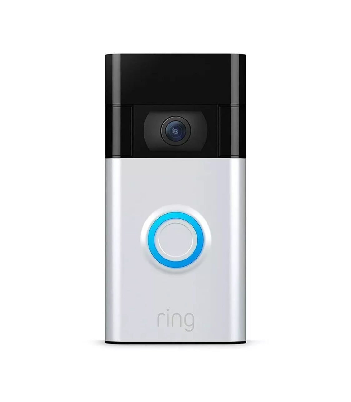 Ring Video Doorbell 1080p HD Video - Satin Nickel Ring Video Doorbell 1080p HD Video - Satin Nickel